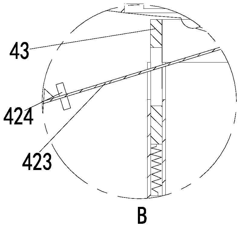 Continuous multistage grinding and dispersing machine for graphene preparation