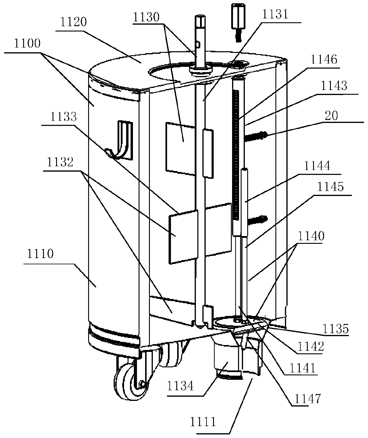 Automatic dish selling machine