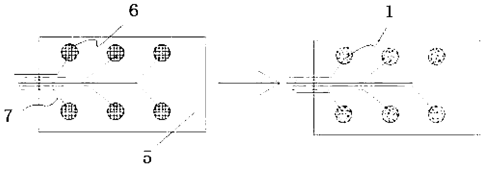 Silver/silver chloride electrode material, method for manufacturing same and electrode