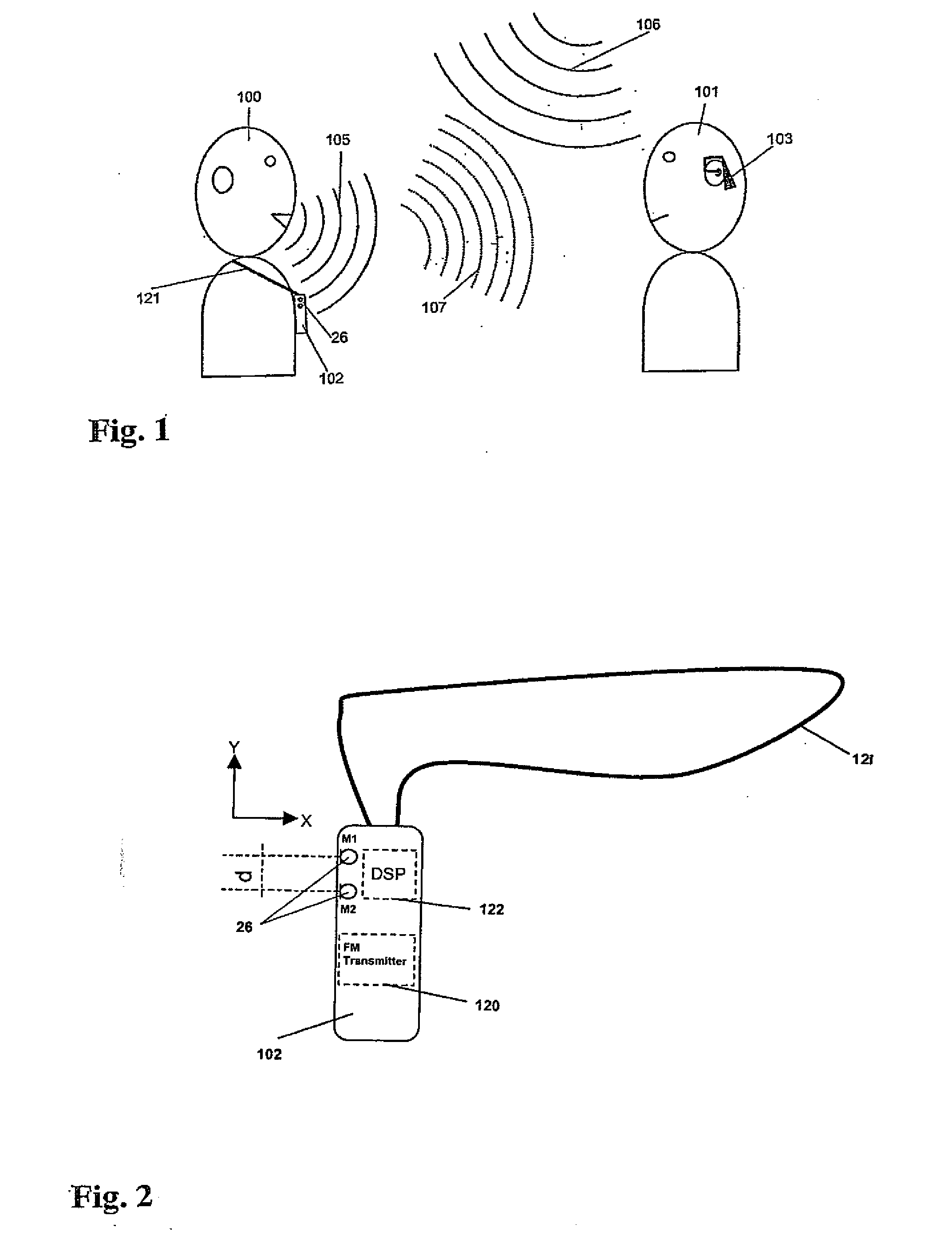 Method and system for providing hearing assistance to a user