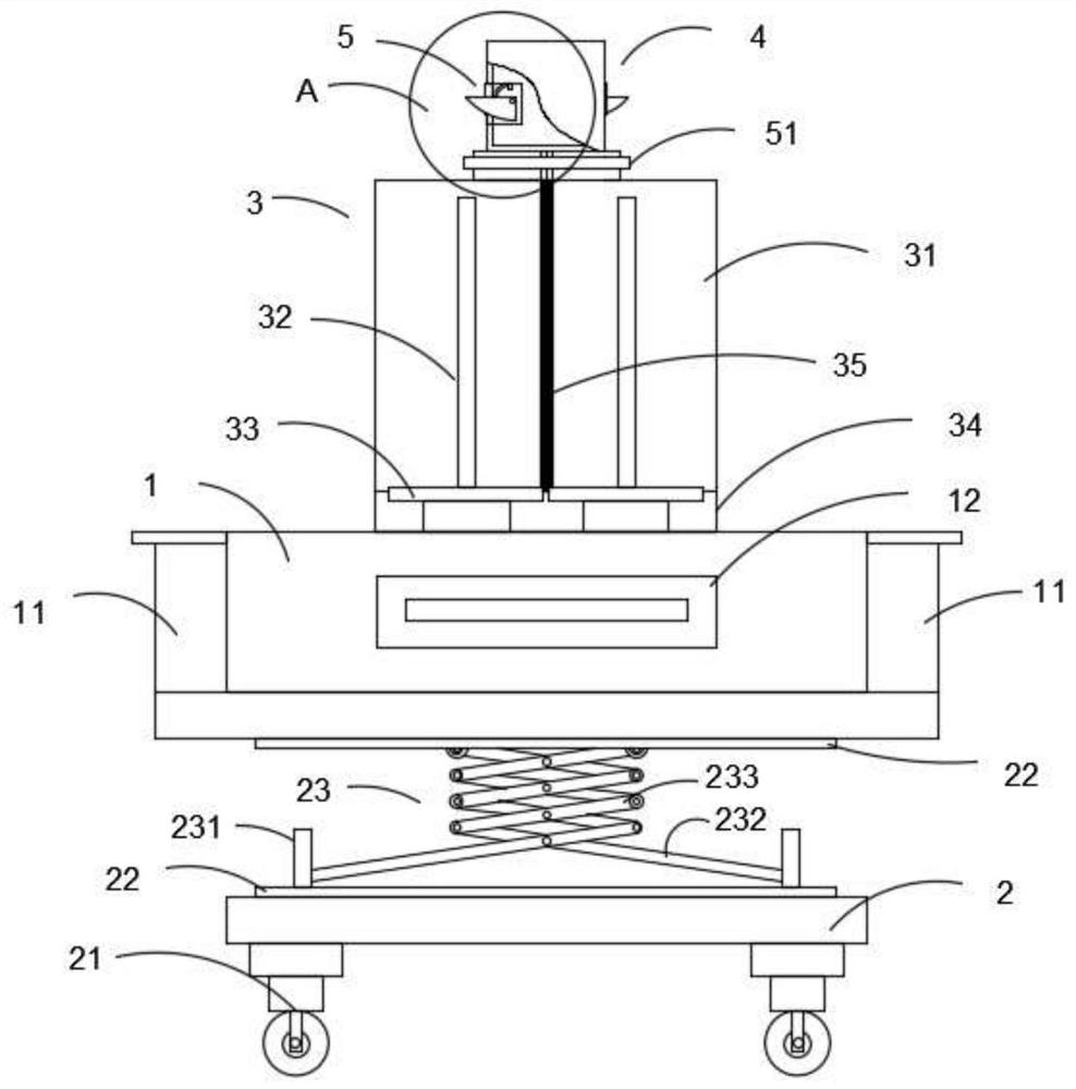 Multi-mode switching blood sampling device for ICU (Intensive Care Unit)