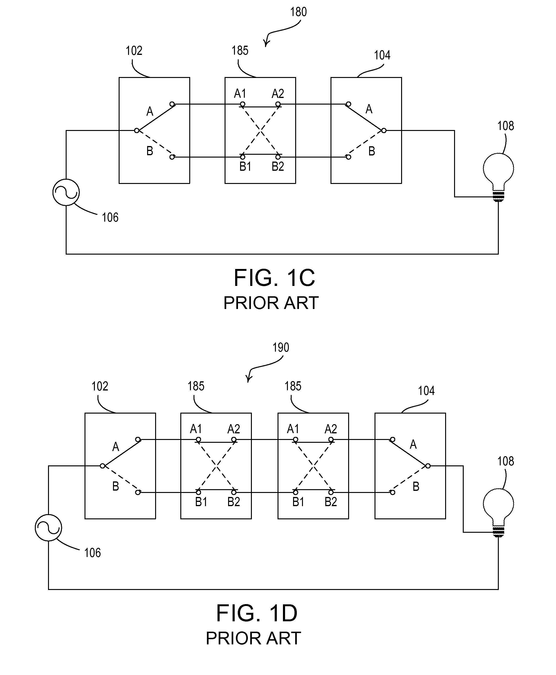 Load control device for use with lighting circuits having three-way switches