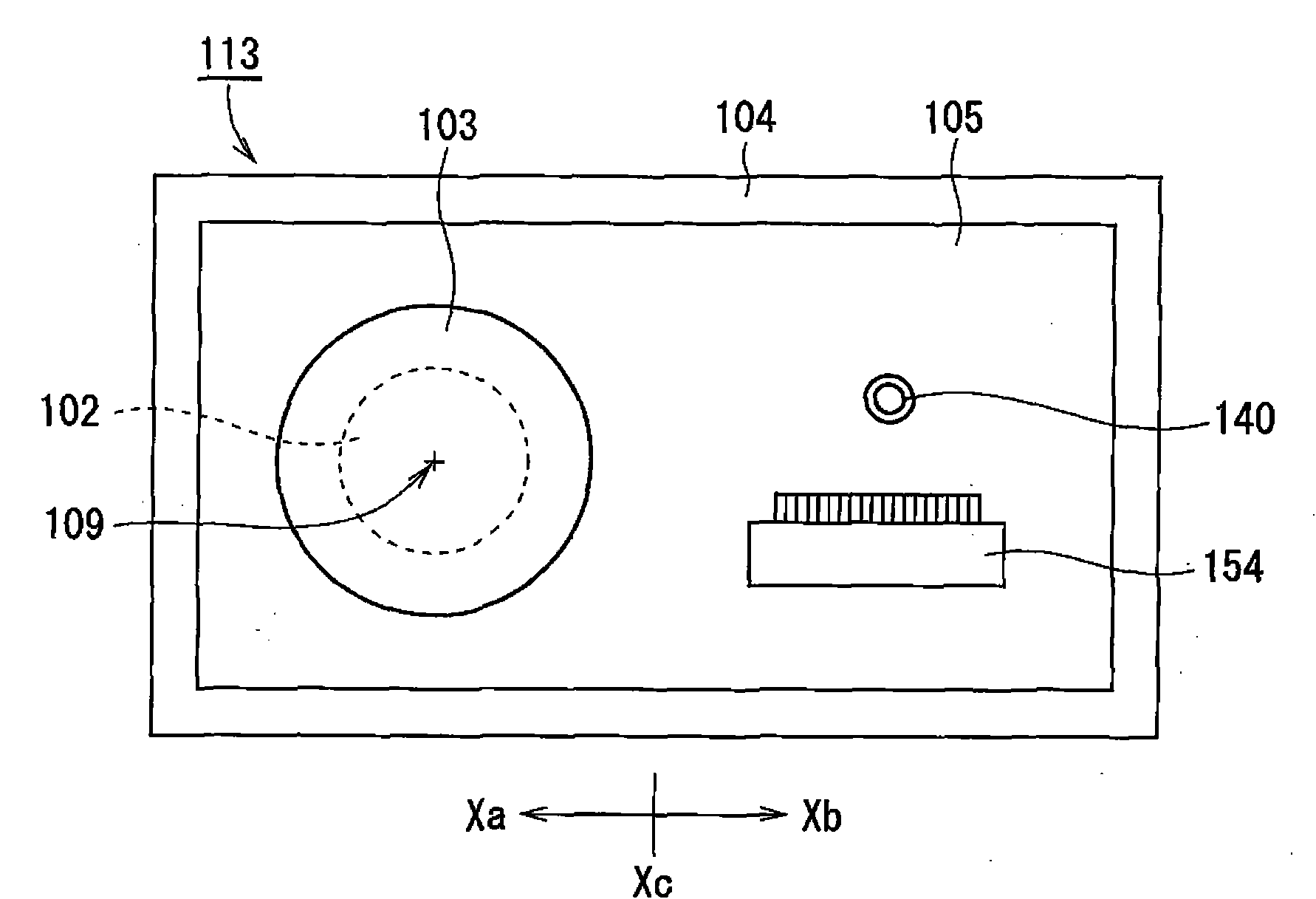 Motor and disk driving device