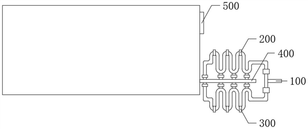 Sea cucumber seedling culture water temperature constant system and use method thereof