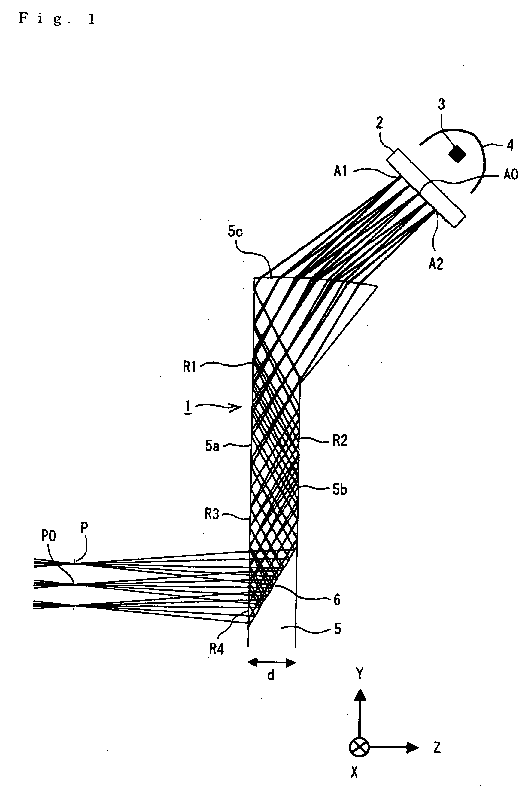 Image combiner and image display unit