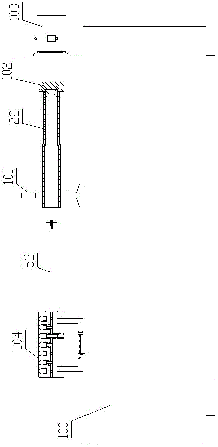 Lathe used for turning long rod class of parts