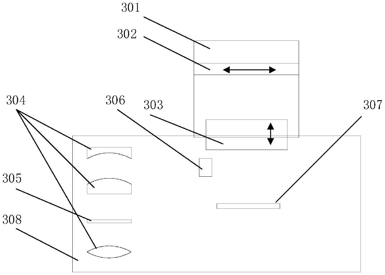 Manual focusing shooting method and device of exchangeable lens paraxial camera