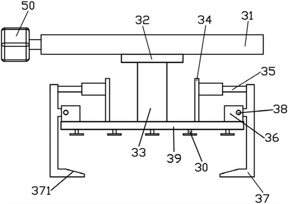 Exterior wall tile stacking and boxing device