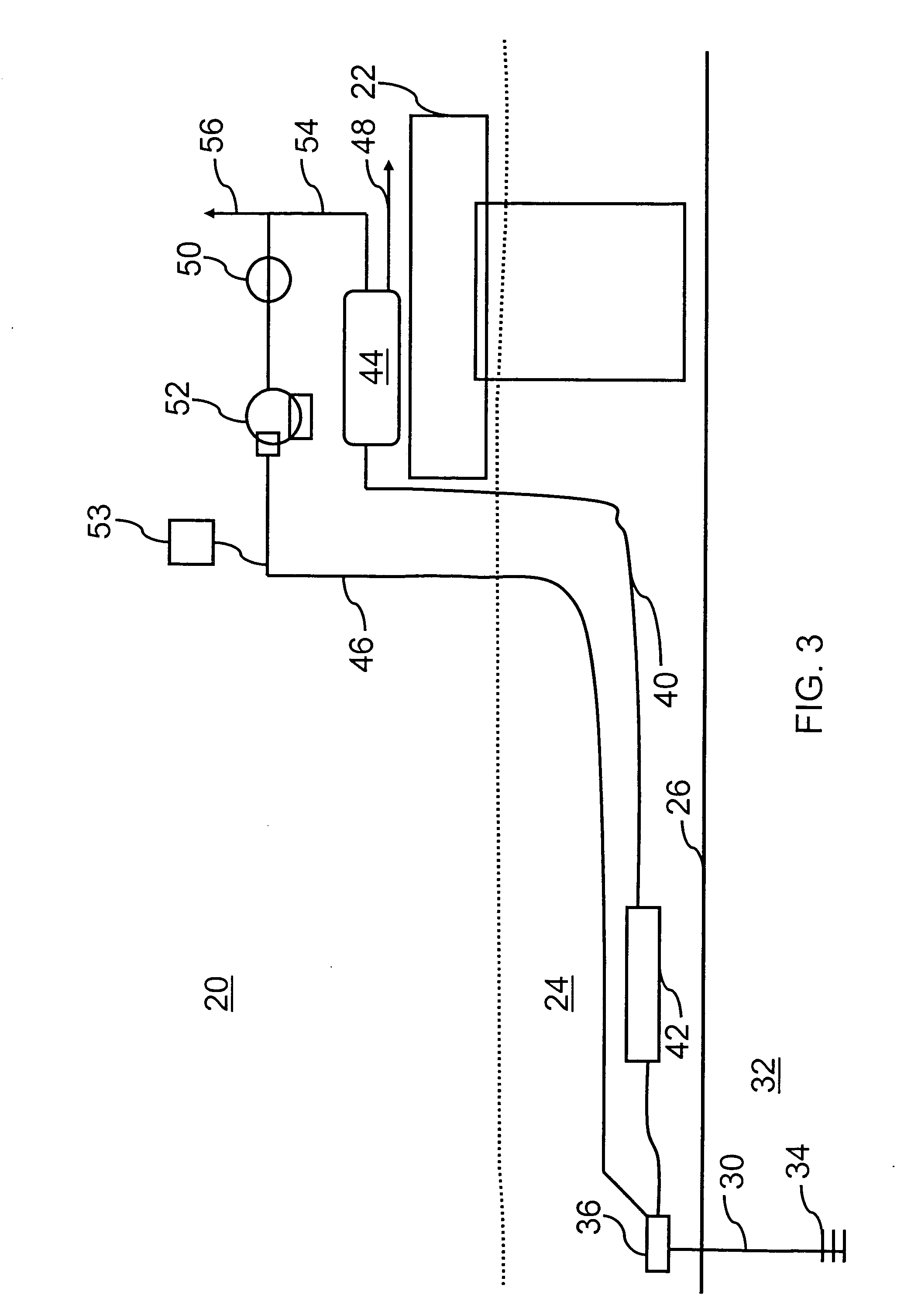 Method and system for preventing clathrate hydrate blockage formation in flow lines by enhancing water cut