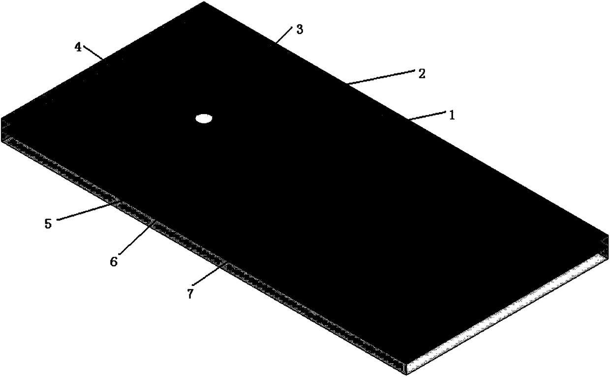 Vertical transition structure from strip line to coaxial line