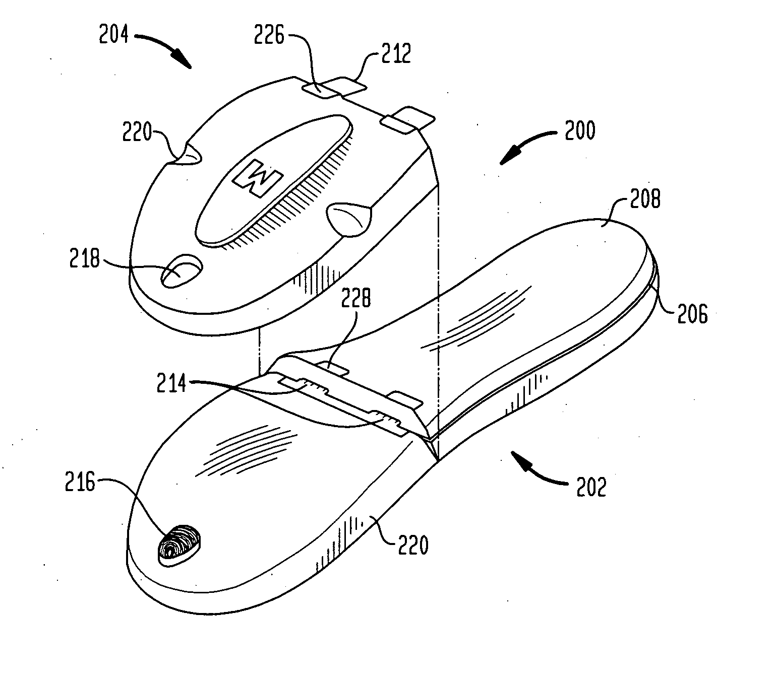 Shoe footbed with interchangeable cartridges