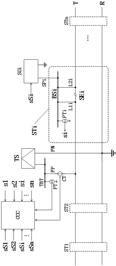 Distributed power supply system and control method for traction network