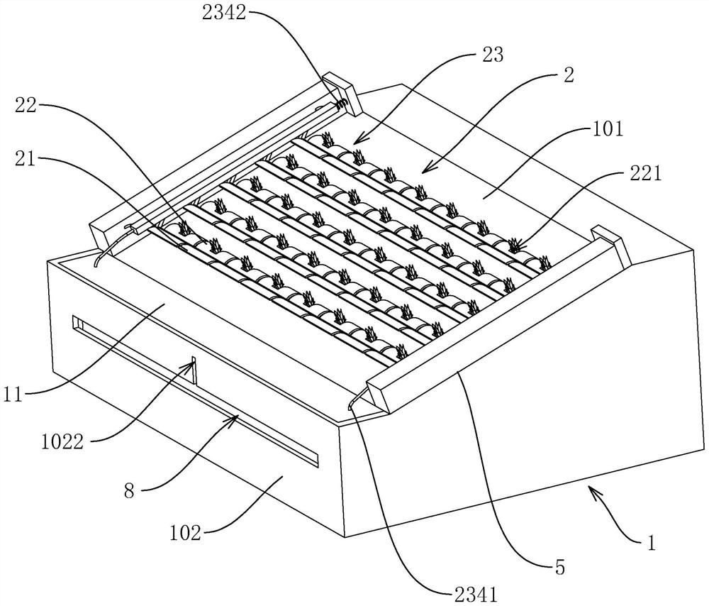 Bank protection structure capable of preventing water and soil loss