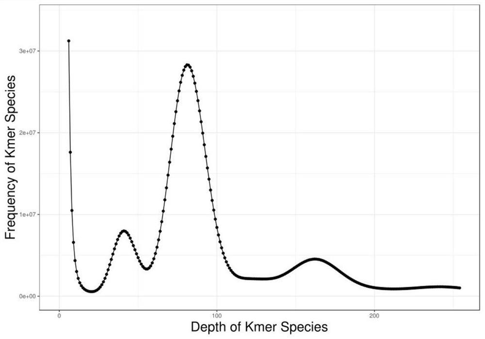 Method for assembling and annotating Guide black fur sheep genome based on three-generation PacBio and Hi-C technologies