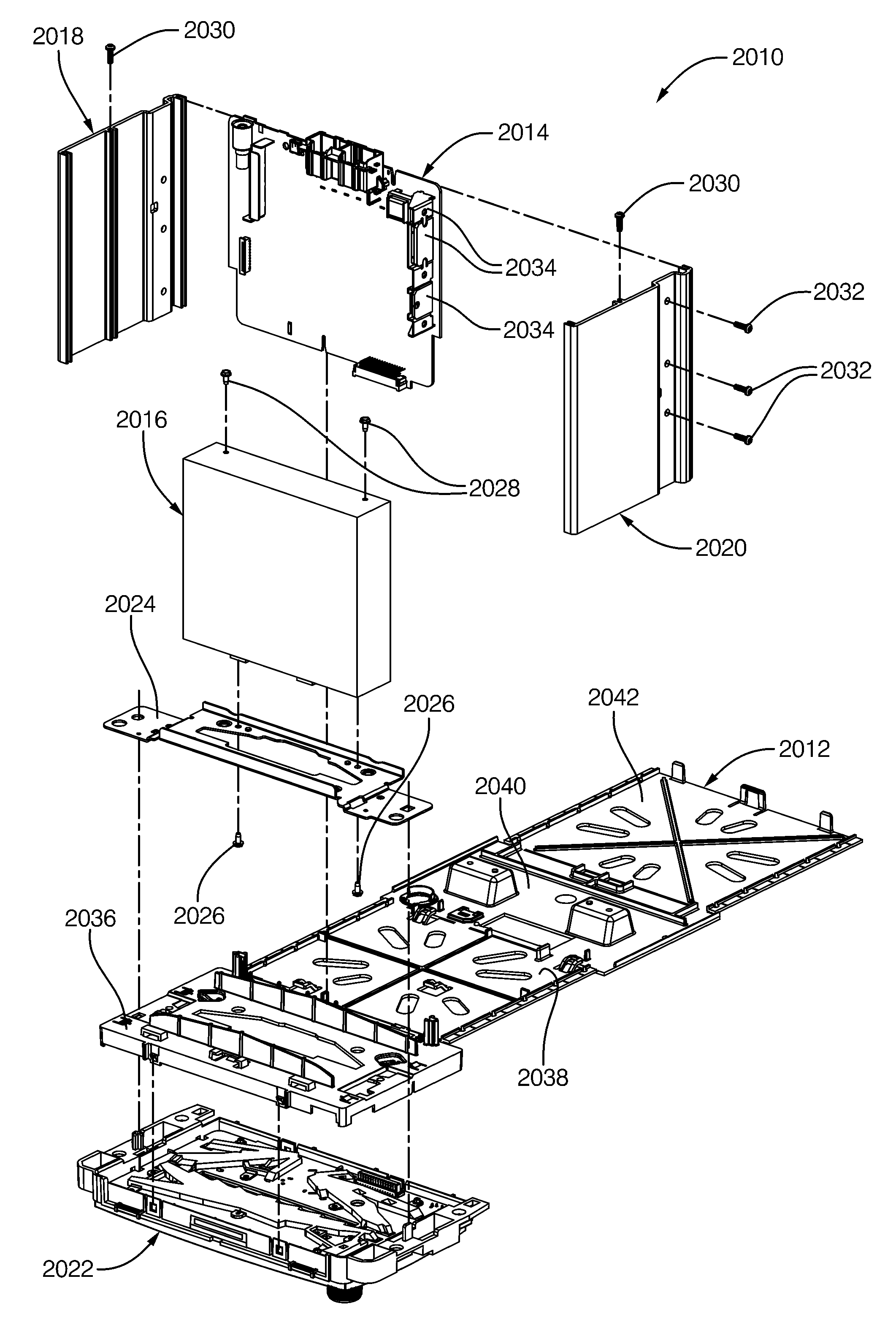 Lightweight audio system for automotive applications and method