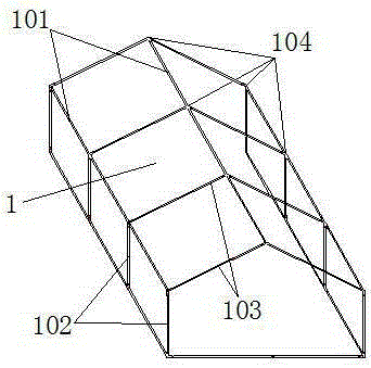 High-performance electromagnetic shielding tent