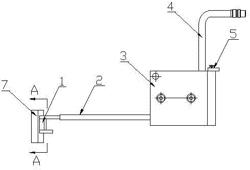 Minor-diameter semicircle inner hole surface hardening inductor