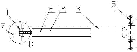 Minor-diameter semicircle inner hole surface hardening inductor