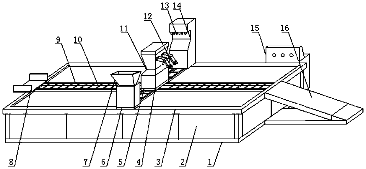 Robot type intelligent flexible packaging machine