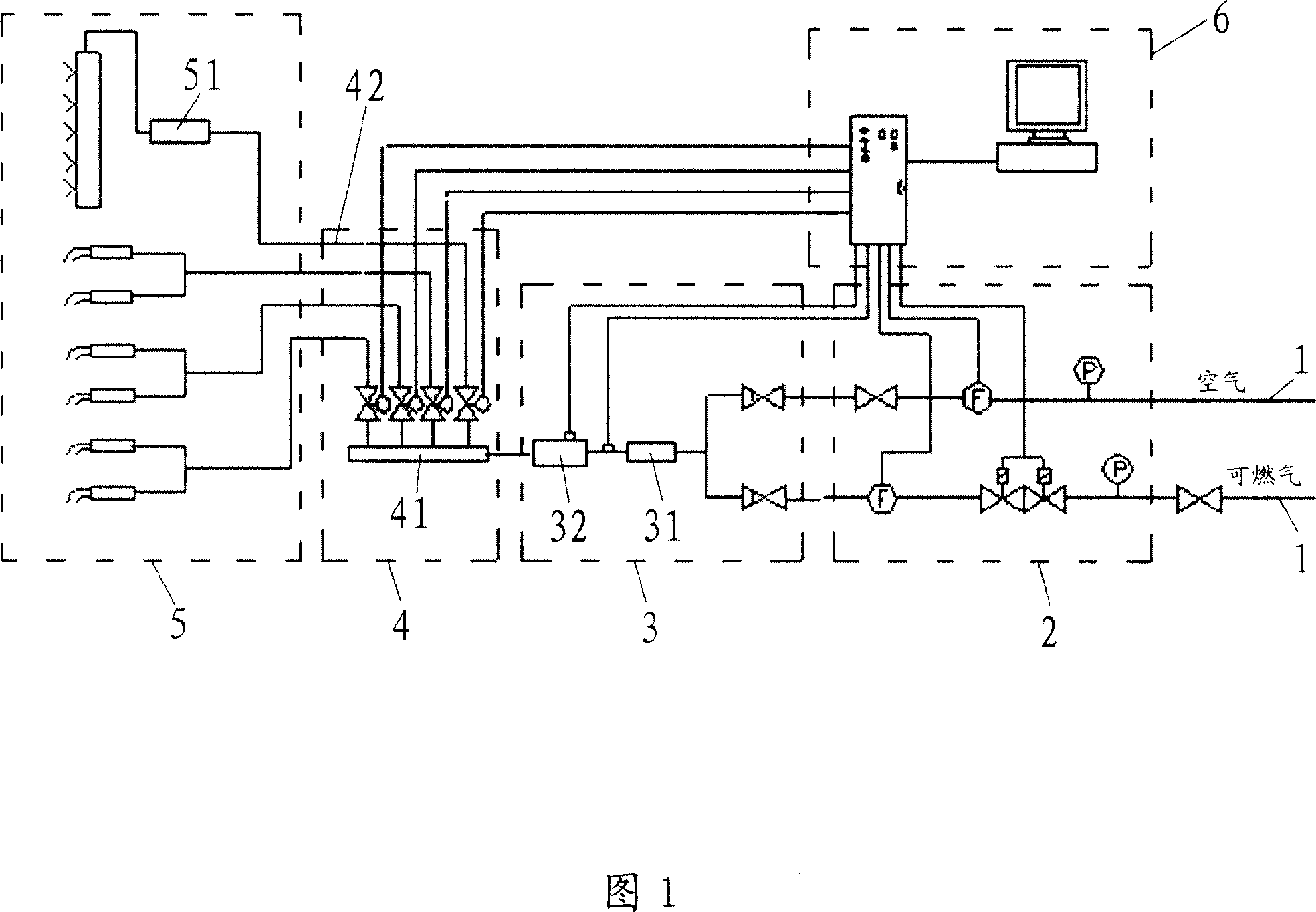 Ash injector fo gas pulsing weak-explosion wave