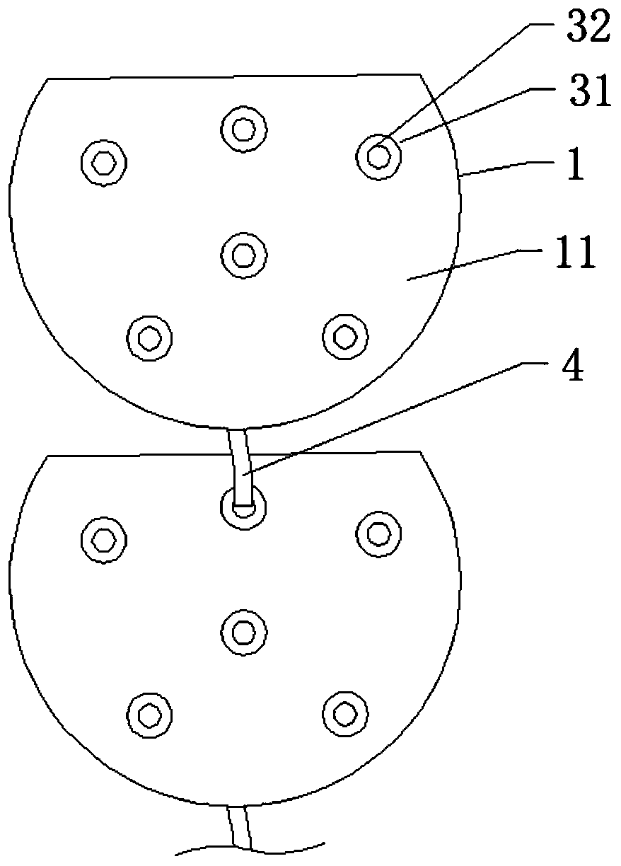 Mountain land water and soil conservation structure