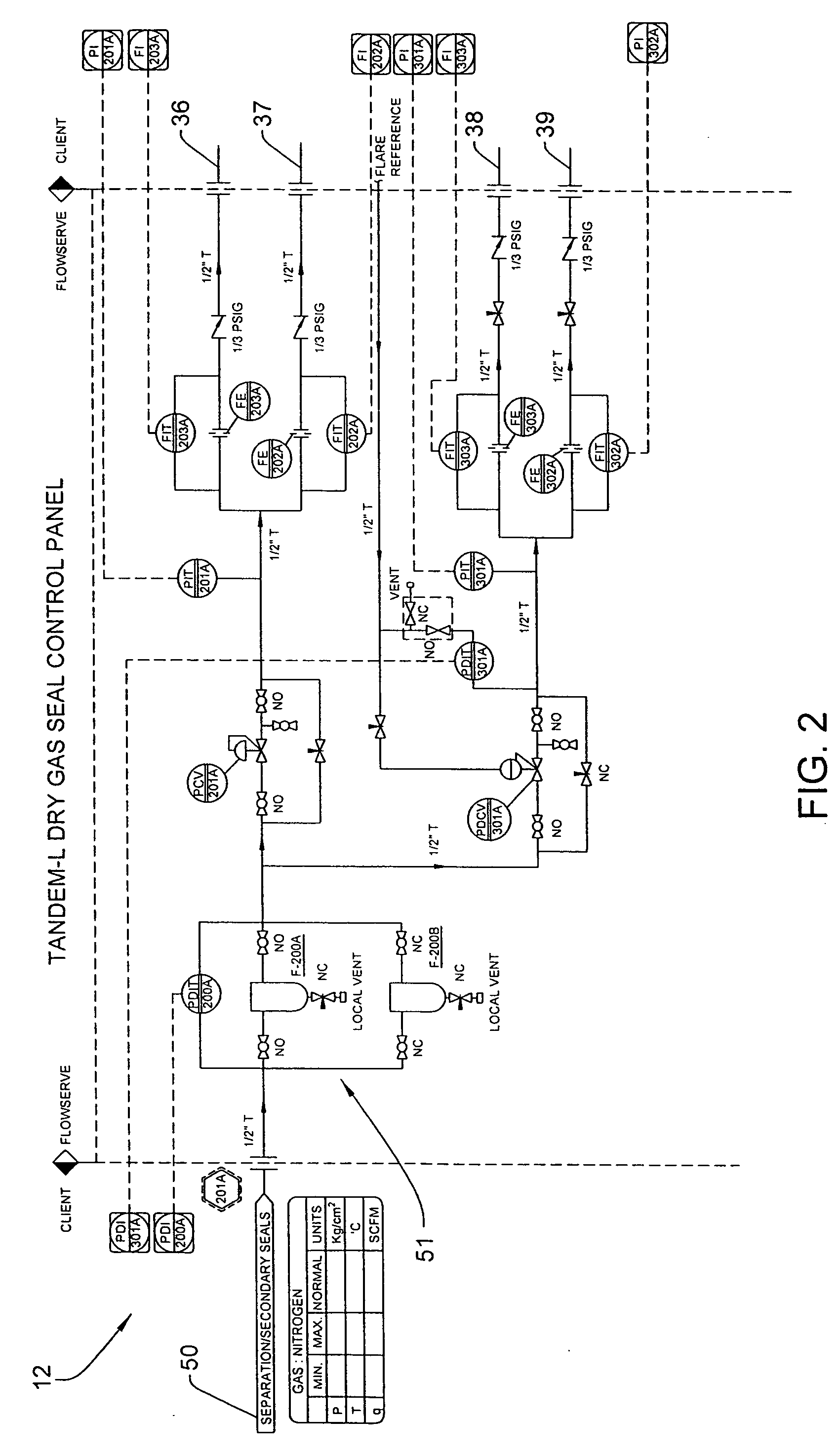 Seal leakage gas recovery system