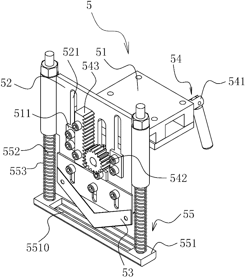 Solar cell adhesive film cutting and stacking system