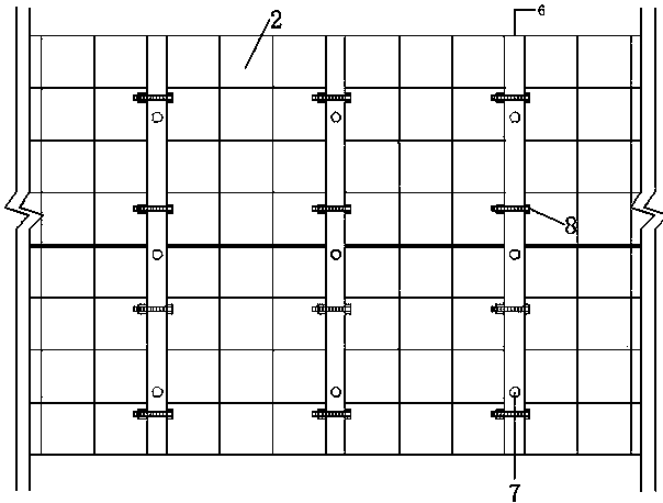 Formwork for concrete structure pouring and pouring construction method