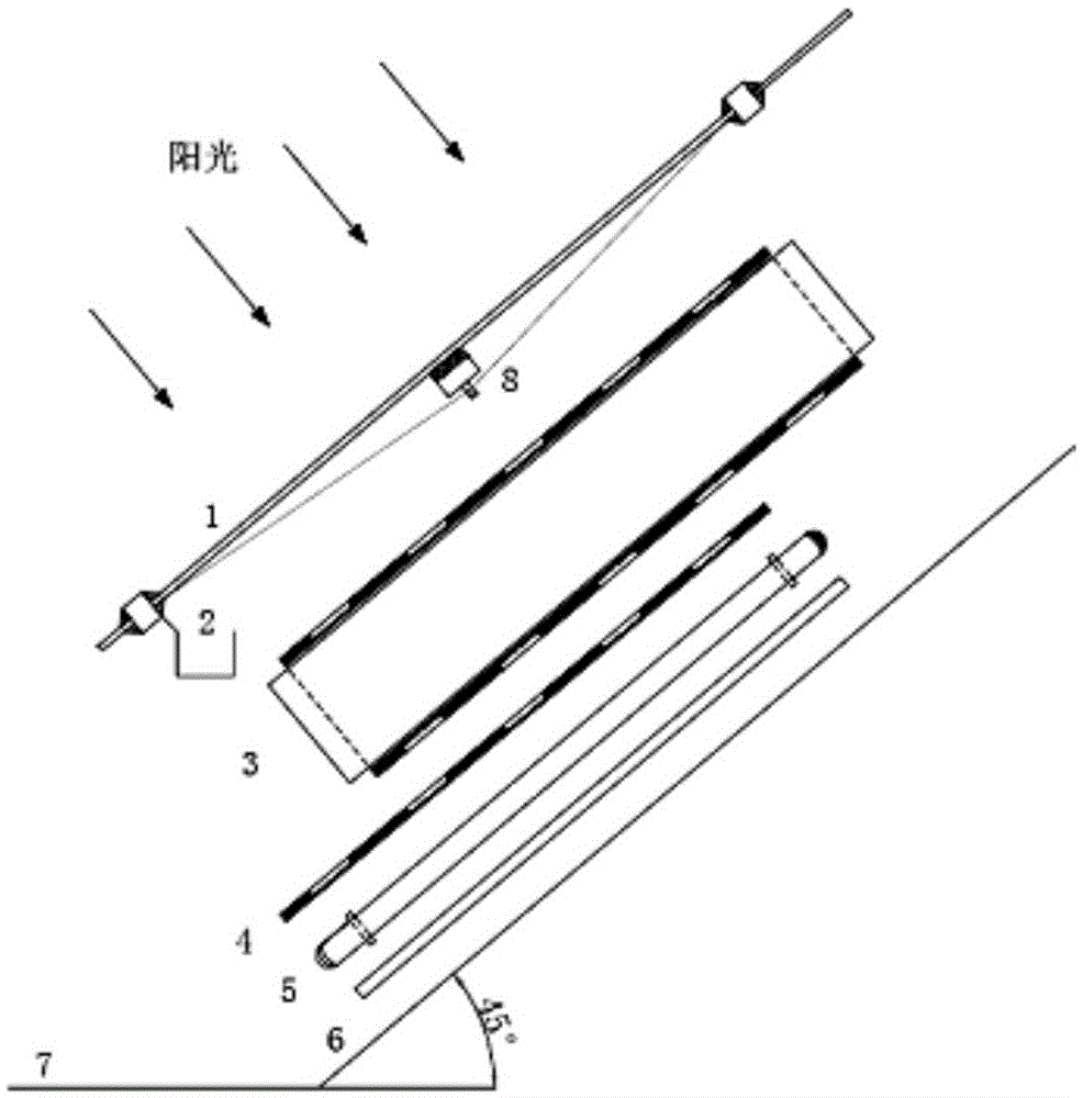 Argillaceous biomass refuse solar interlayer drying device and two-stage drying method