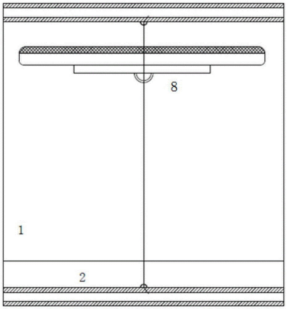 Argillaceous biomass refuse solar interlayer drying device and two-stage drying method