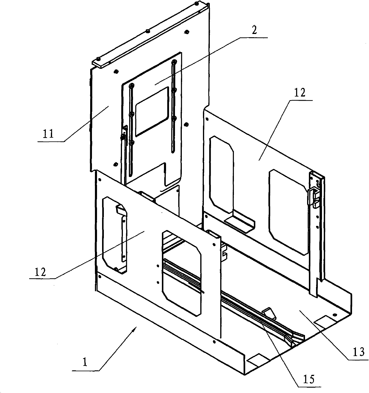 Valve mechanism of main contact system of direct-current switch cabinet