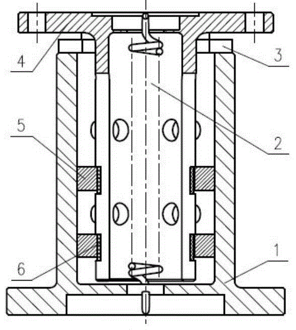 Space optical remote sensor installation support on-orbit unlocking device