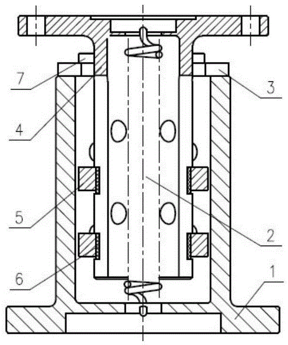 Space optical remote sensor installation support on-orbit unlocking device