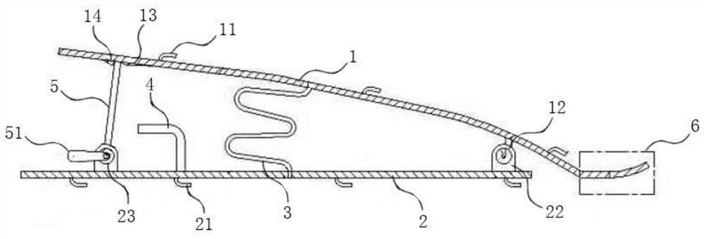 A walking booster buffer