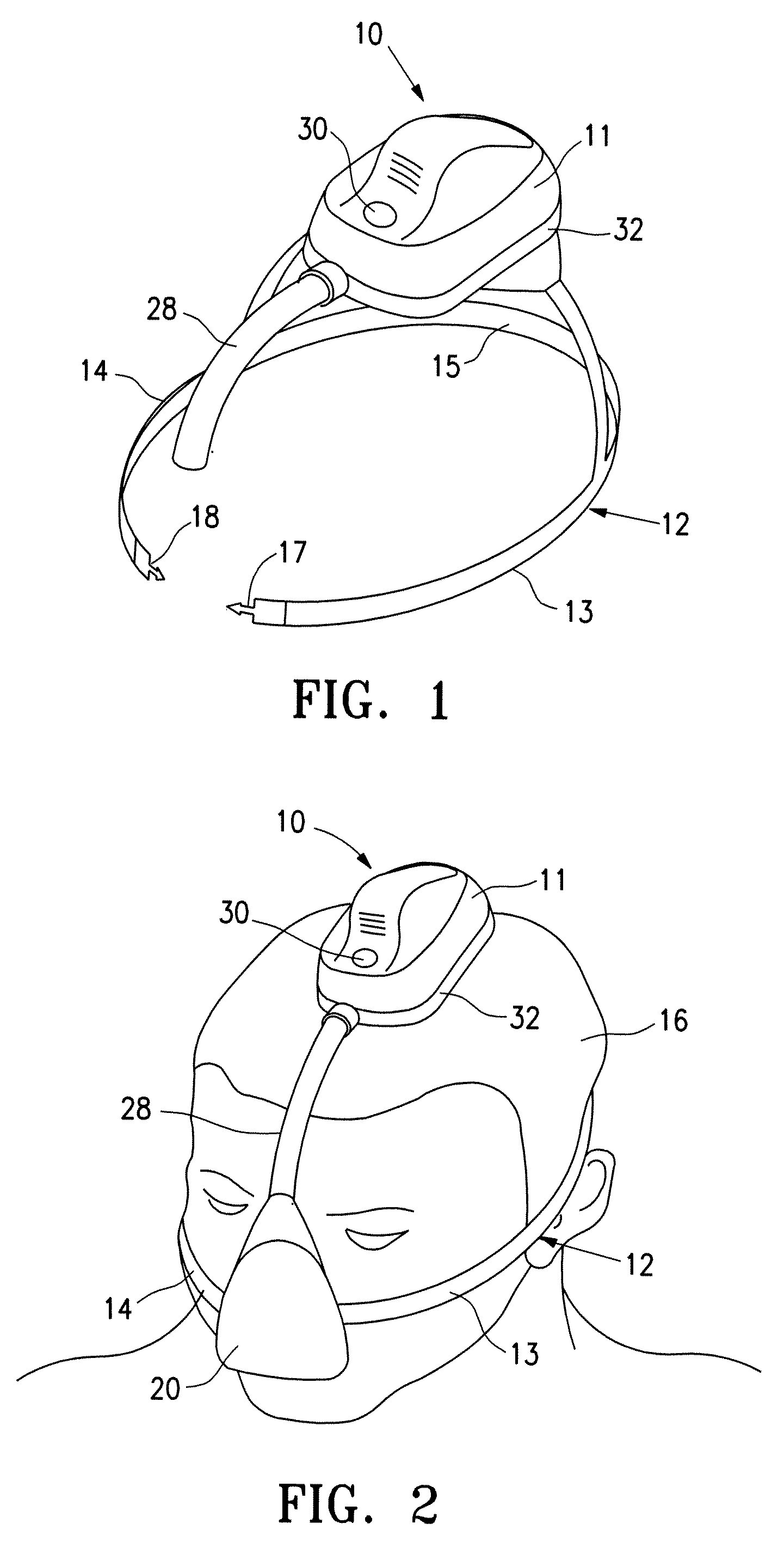 Positive airway pressure system with head position control