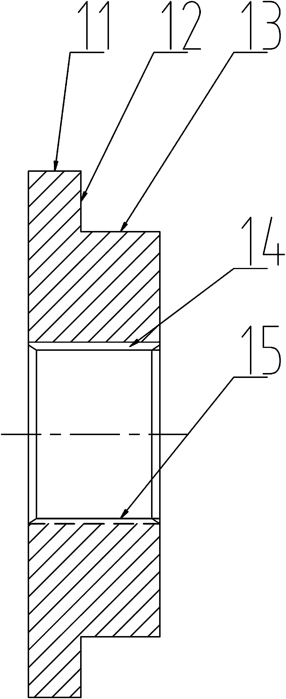 Thin-wall thread bushing machining tool