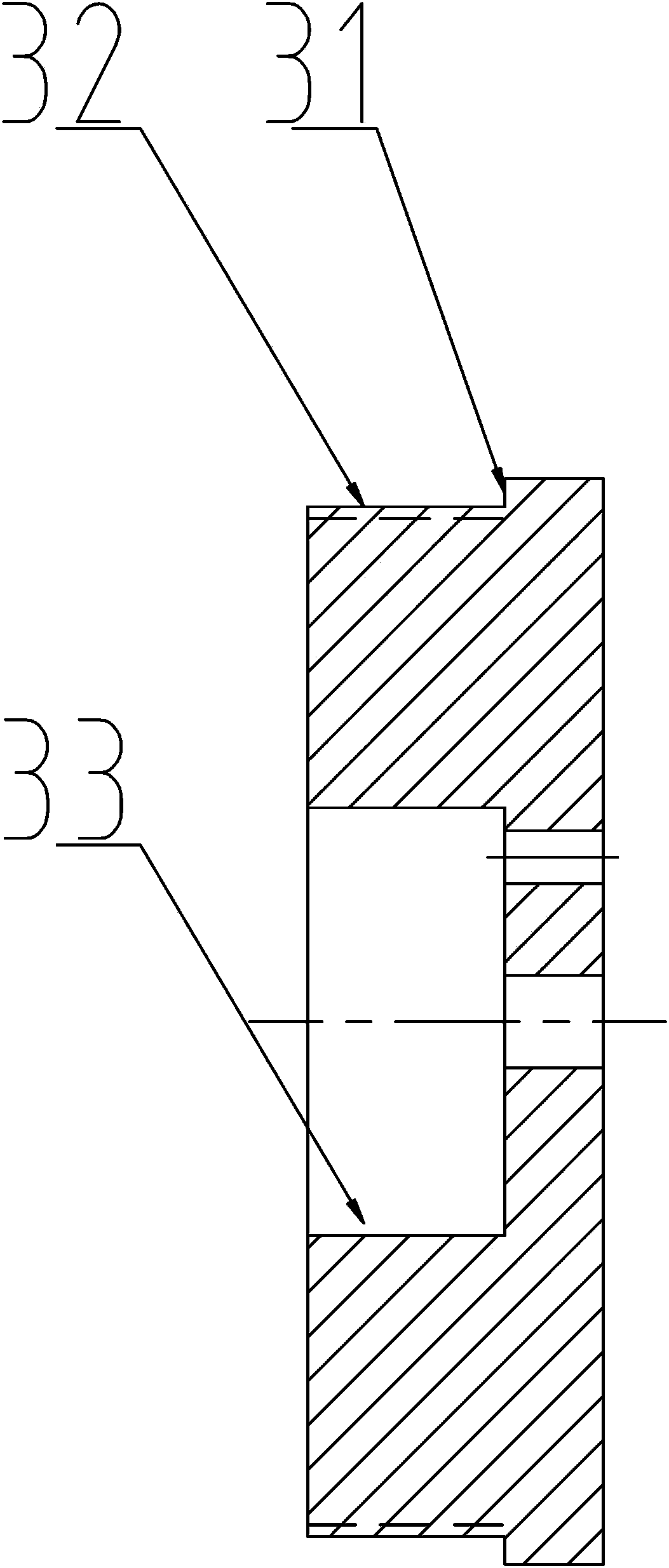 Thin-wall thread bushing machining tool