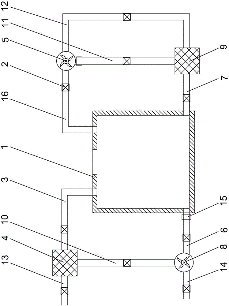 Rapid water temperature balance adjusting device