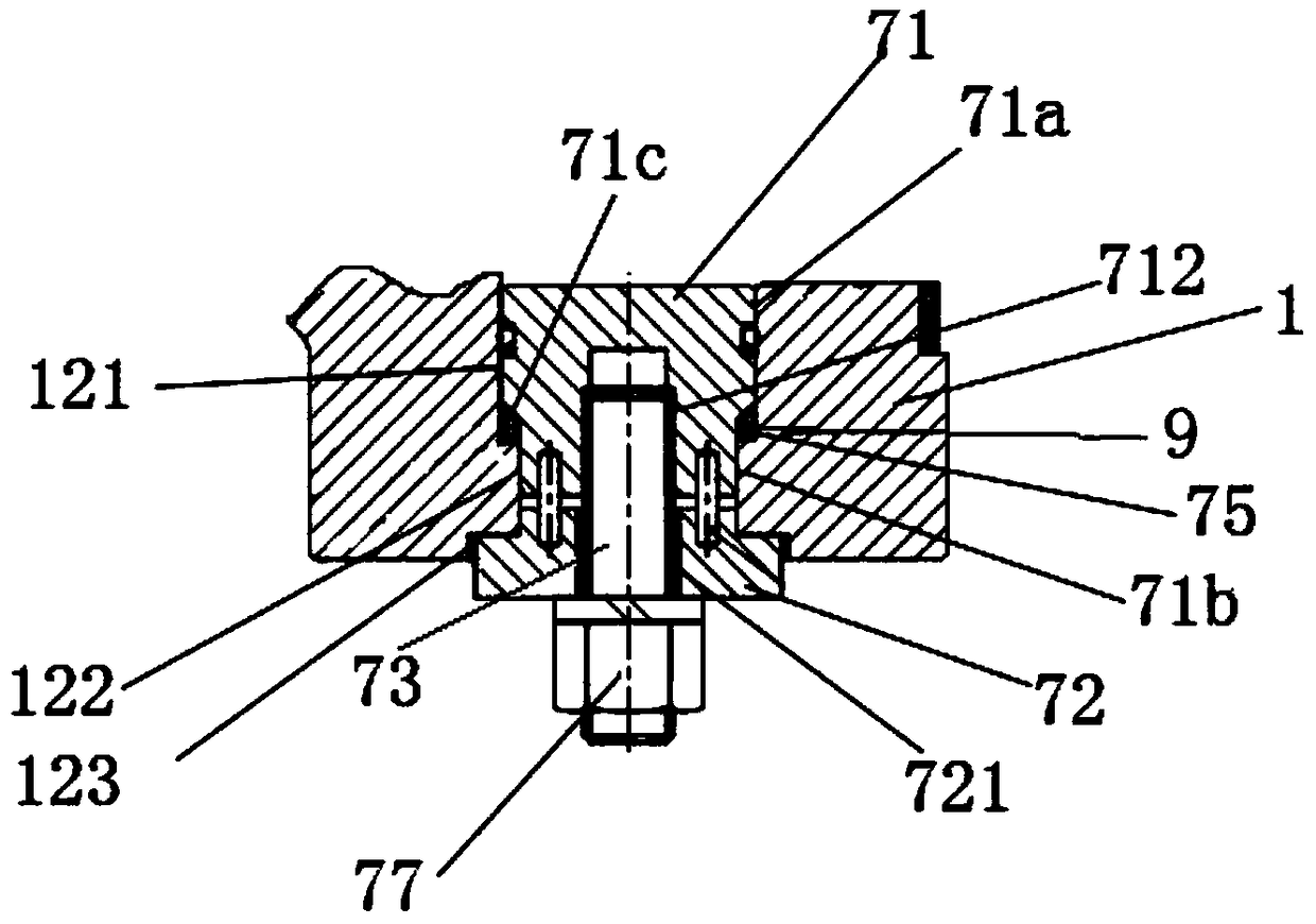 A floating ball valve