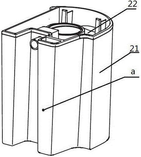 A water guide system for a garment steamer and a garment steamer comprising the same