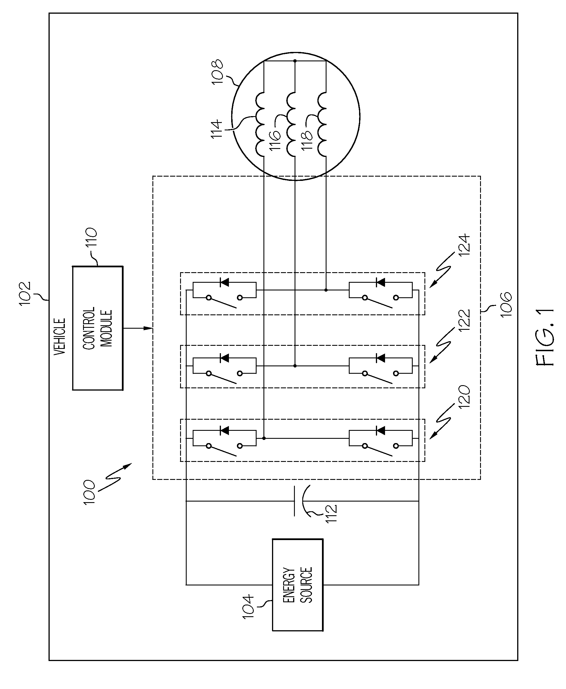 Power supply topology for a multi-processor controller in an electric traction system