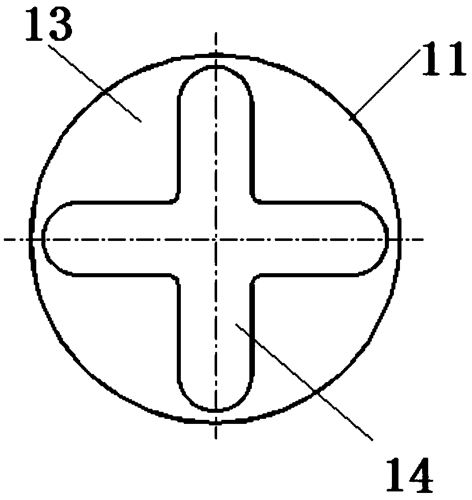 Marine temporary handrail upright post and installation and use method thereof