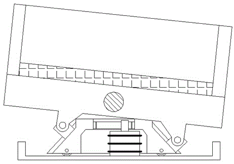 Safe material shaking device