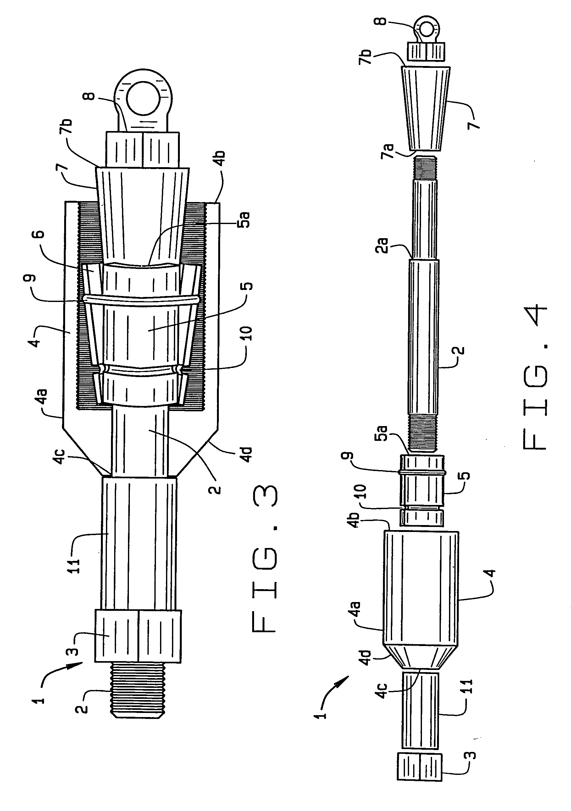 Pipe pulling device