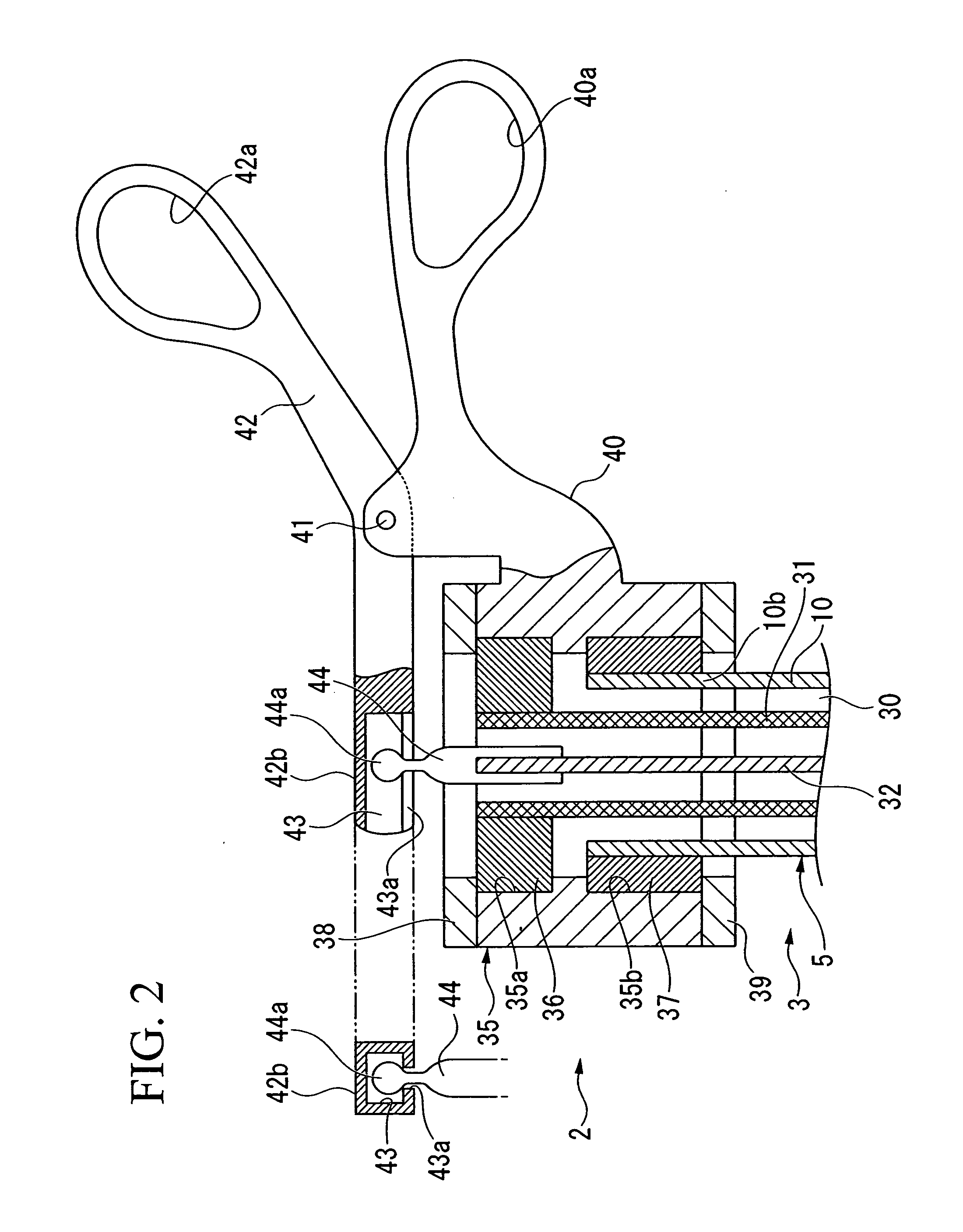 Instrument for endoscope