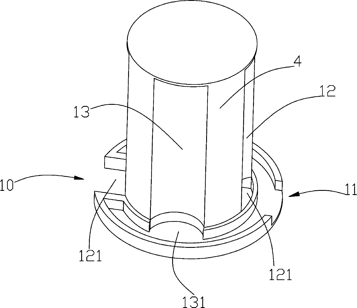 Radial multi-row vertical piston pump