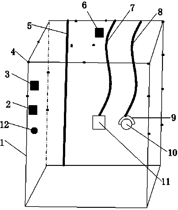 Omnibearing intelligent shower