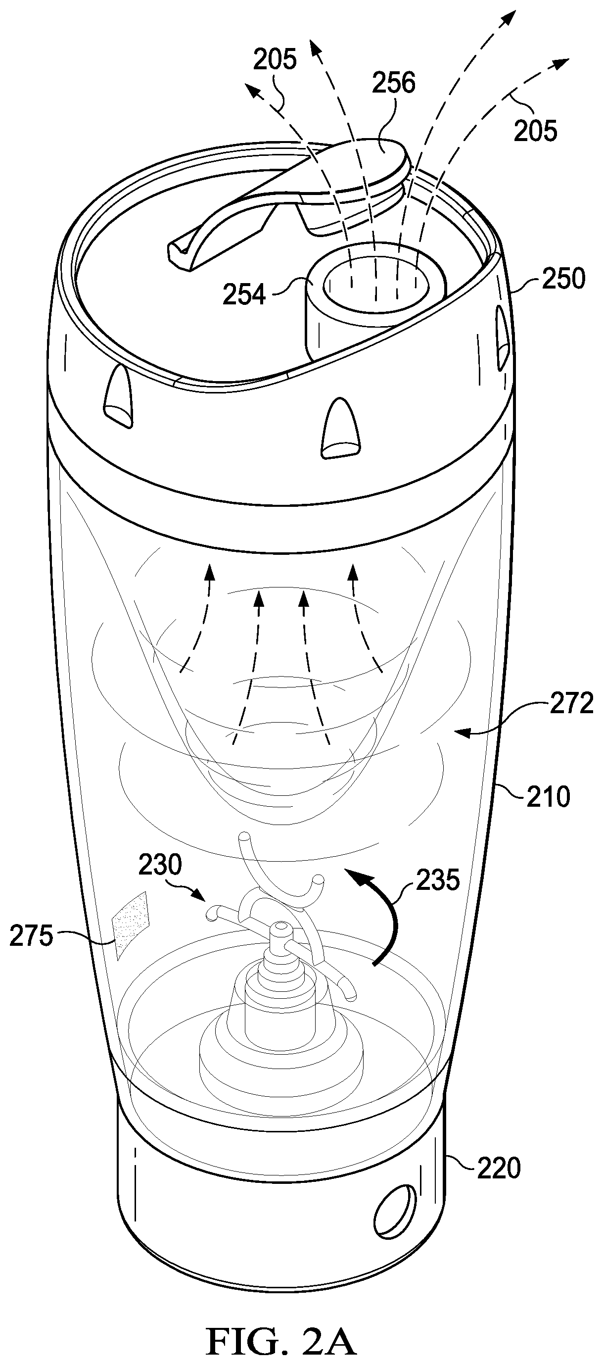 Apparatus And Systems With Timer For Air-Borne Cleaning Of Surfaces