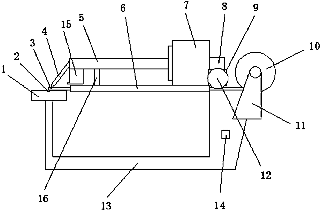 A kind of automatic welding equipment for steel wire point contact point