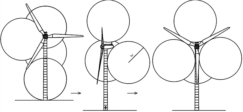 Wind generating set cabin cover lightning protection system and design method of wind generating set cabin cover lightning protection system